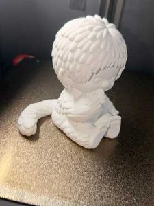 Grogu 'Baby Yoda' Figure 3d printed