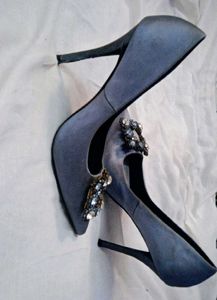 👠👄 VELVET STONES HEEL