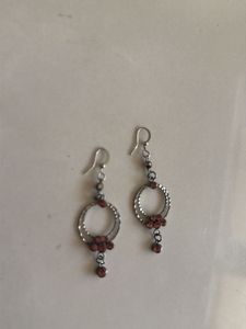 Elegant Circle Drop Earrings