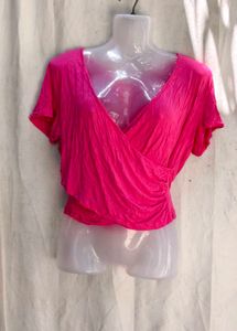 V-Neck Wrap Top