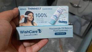 WishCare Niacinamide Fluid Sunscreen SPF 50