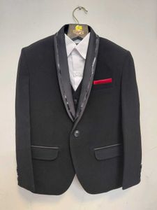 Boy's Black Suit Set
