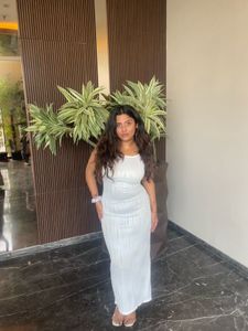 Ribbed Slip Maxi Dress