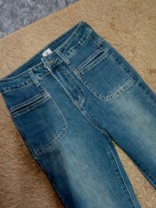 Vintage Style Flared Jeans
