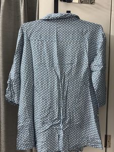 Vintage Floral Button-Up Shirt (any1)
