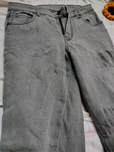 Grey Denim Jeans