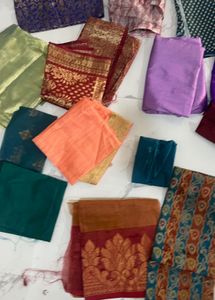 Assorted Indian cloth pieces