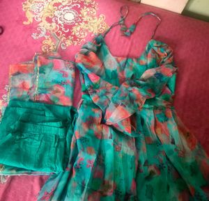Floral Anarkali Kurta