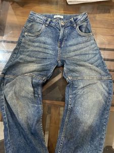Stylish Blue Wash Denim Jeans