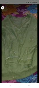 chiken work kurta