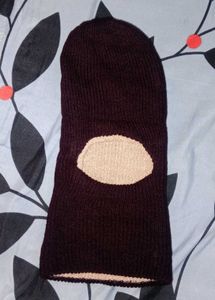 winter woolen monkey cap for adults