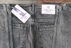 Fyzer Gold Distressed Jeans