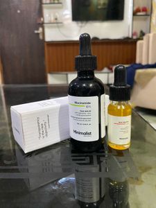 minimalist niacinamide 10% and aha bha serum