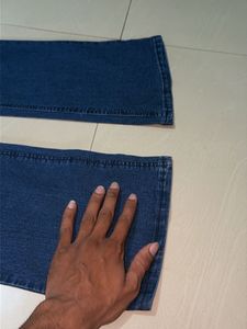 * Classic Blue Bootcut Jeans