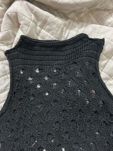 Crochet Knit Top