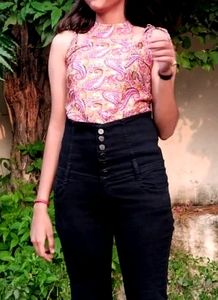 Beautiful Traditional Peplum Style (Short Kurti)