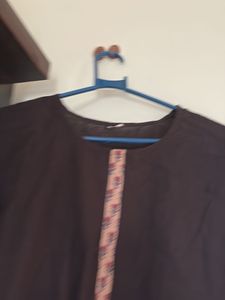 Elegant Brown Kurta short Kurti