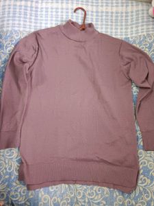 Chic Turtleneck Knit Sweater
