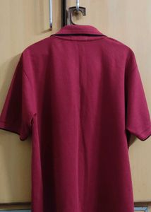 Price Drop Maroon Polo T-shirt