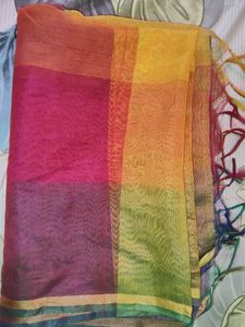 Rainbow Checkered dupatta