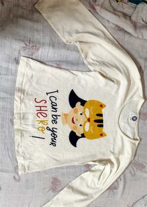 Cute Graphic Print top- pajama
