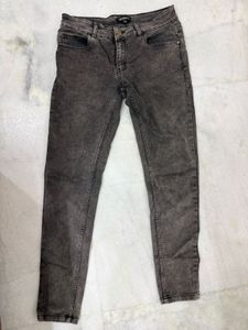 Washed Black Skinny Jeans