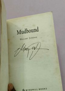 Mudbound signed copy by Hillary Jordan