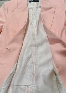 Women's Peach Zara Blazer