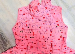 Cute Print Baby Girl Frock New Condition
