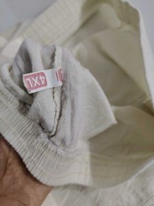 Off white kids pants with pockets