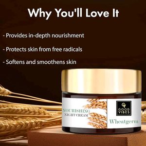 Good Vibes Wheatgerm Night Cream