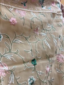 Cream Colour Saree