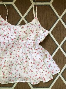 Floral Print Cami Top