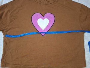 Crop Oversized Tshirt For Girls