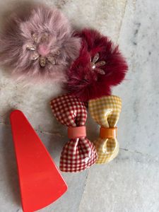 pack of 6 y2k clips