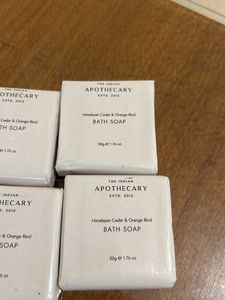 6 Apothecary Bath Soaps Travel Freindly