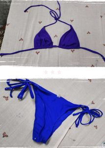 Vibrant Blue Bikini Set