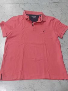 Nautica Men's Coral Polo Shirt