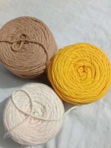Assorted Yarn Balls - total 300 g
