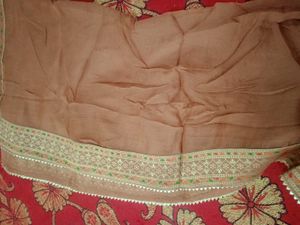 Elegant Orange Kurta Set with Dupatta