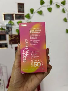 Earth Rhythm Rosy Ritual Glow Tinted Sunscreen