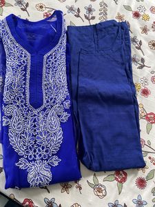 Lucknavi kurta set