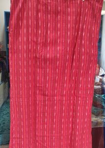 Ethnic Pure Cotton Skirt With Pockets And Slits