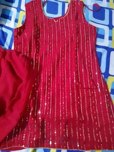 Sequin Kurta Set