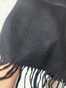 Sky Cashmere Classic Black Shawl