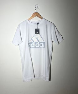 Adidas White Graphic T-Shirt
