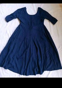 Offer Blue Anarkali Dress