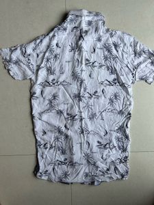 Hawaiian Print Short Sleeve Shirt