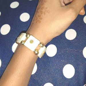 Ivory &amp; Gold Bracelet