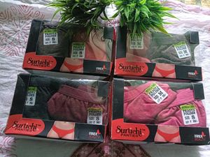 pack of 5 Panties - New Packaged Set